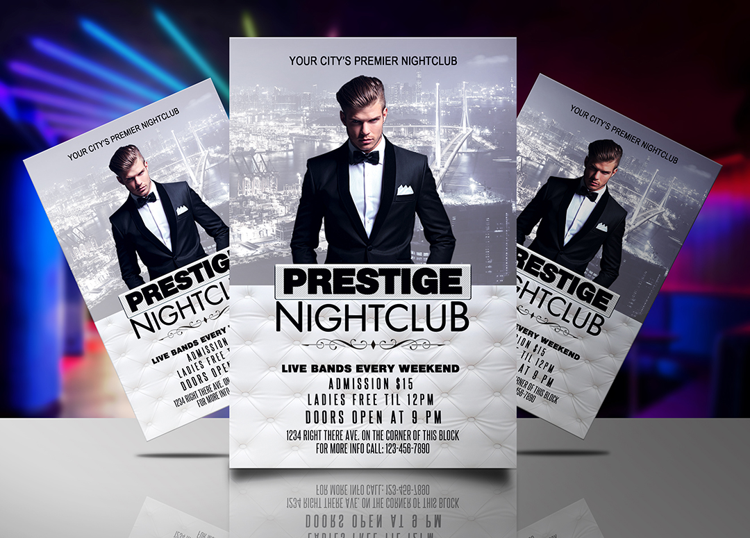 Prestige Night Club Flyer Template