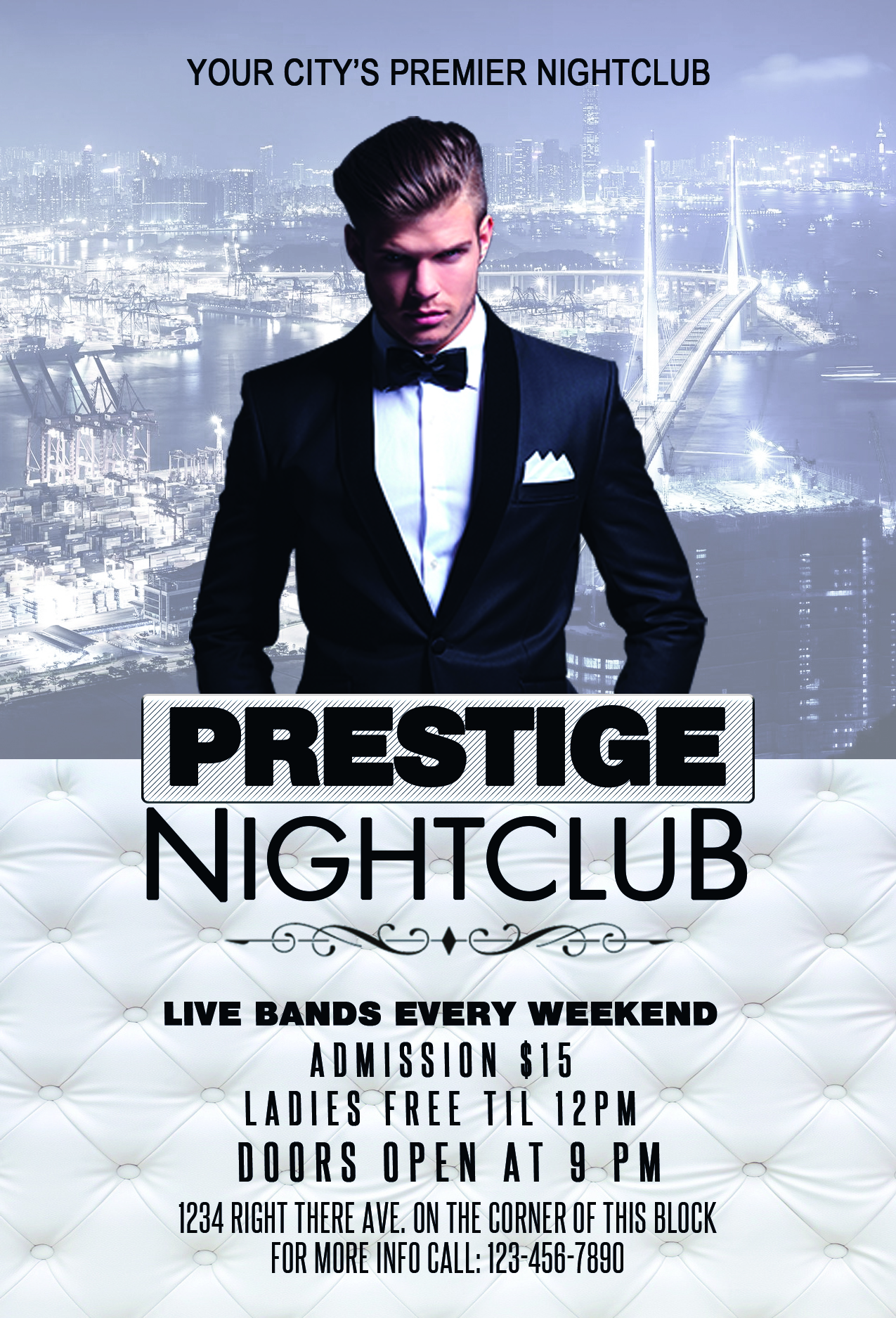 Prestige Night Club Flyer Template