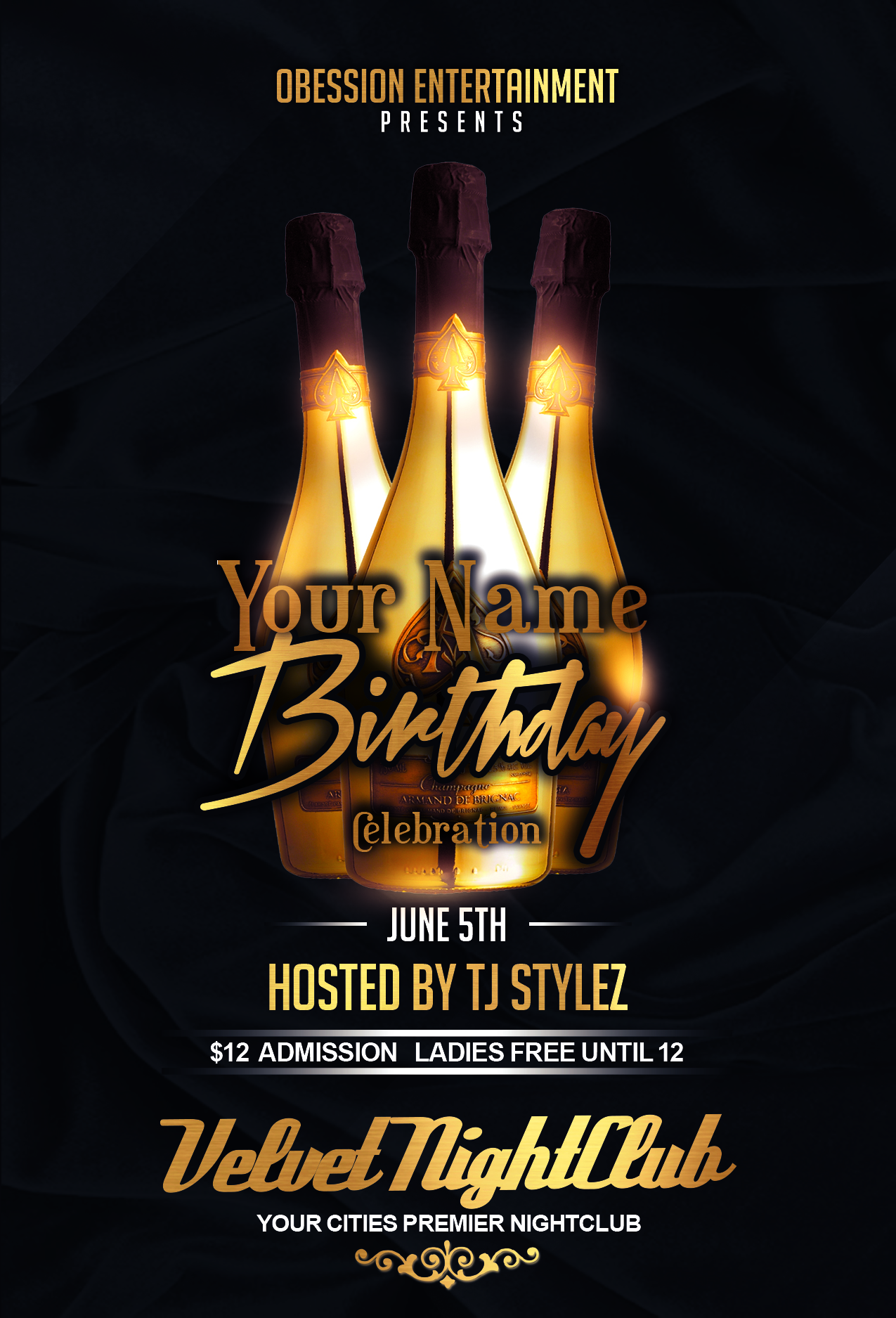 Birthday Party Flyer Templates Free