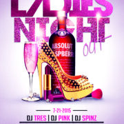Ladies Night Out Flyer Template
