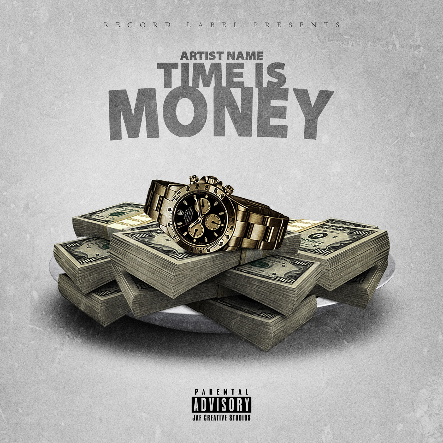 Time is Money Single Cover Template