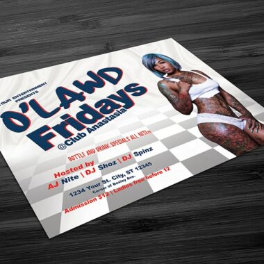 O'Lawd Fridays Flyer Template