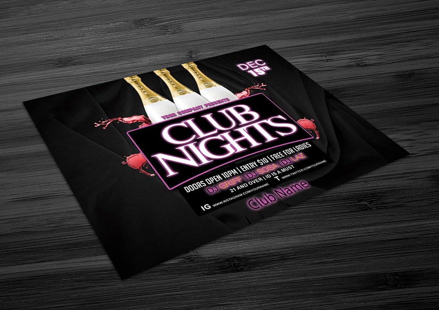 Club Nights Flyer Template