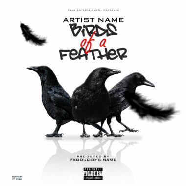 Birds of a Feather Single Cover Template