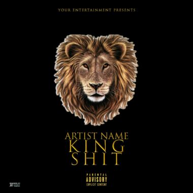 King Shit Single Cover Template