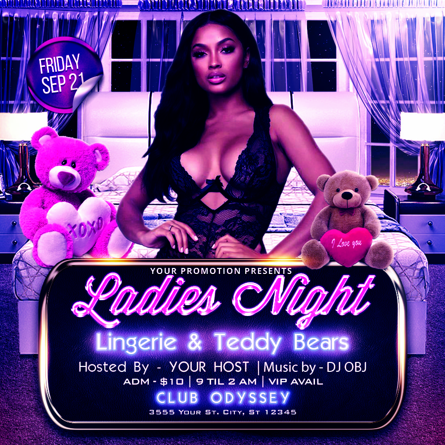 Ladies Night - Lingerie & Teddy Bears