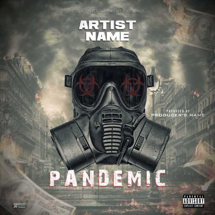 Pandemic Single Cover Template