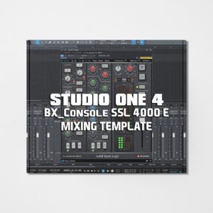 Streetz Myestro - Studio One 4 - BX_Console SSL 4000 E Mixing Template