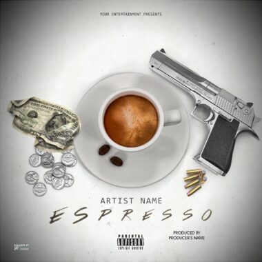 Espresso Single Cover Template